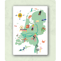 Postkaart Mooi Nederland!